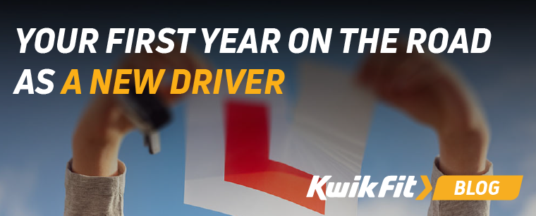 Holding up a learner badge